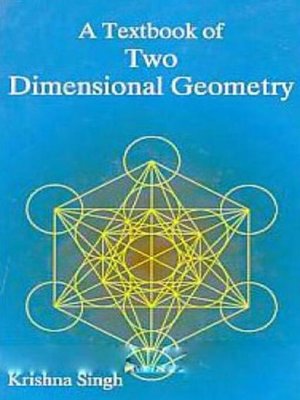 cover image of A Textbook of Two Dimensional Geometry